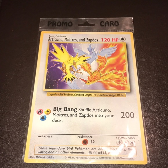 Articuno, Zapdos, Moltres jumbo Pokémon card - Picture 2 of 8